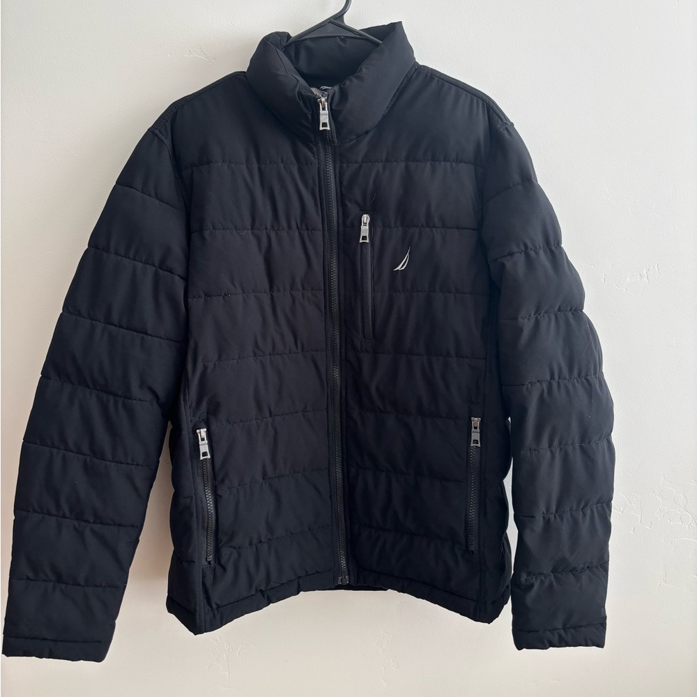 Black Men’s Puffer Jacket